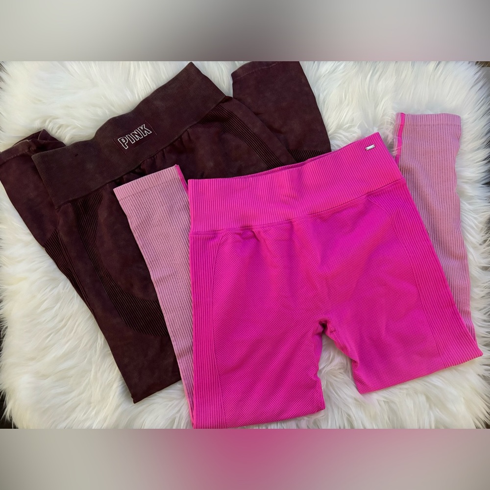 Pink Victoria’s Secret leggings